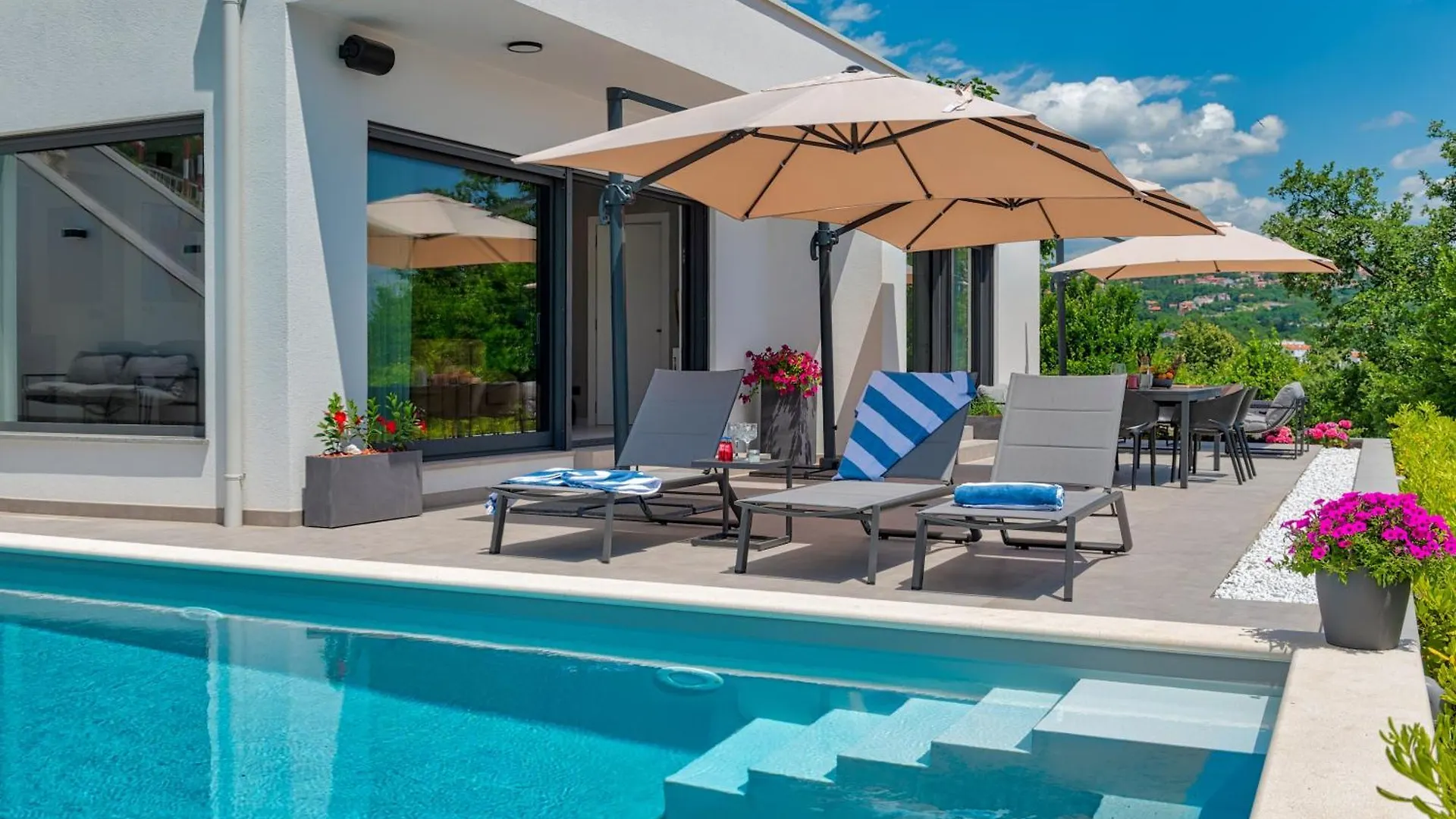 Casa Marta With Pool And Sea View Villa Opatija