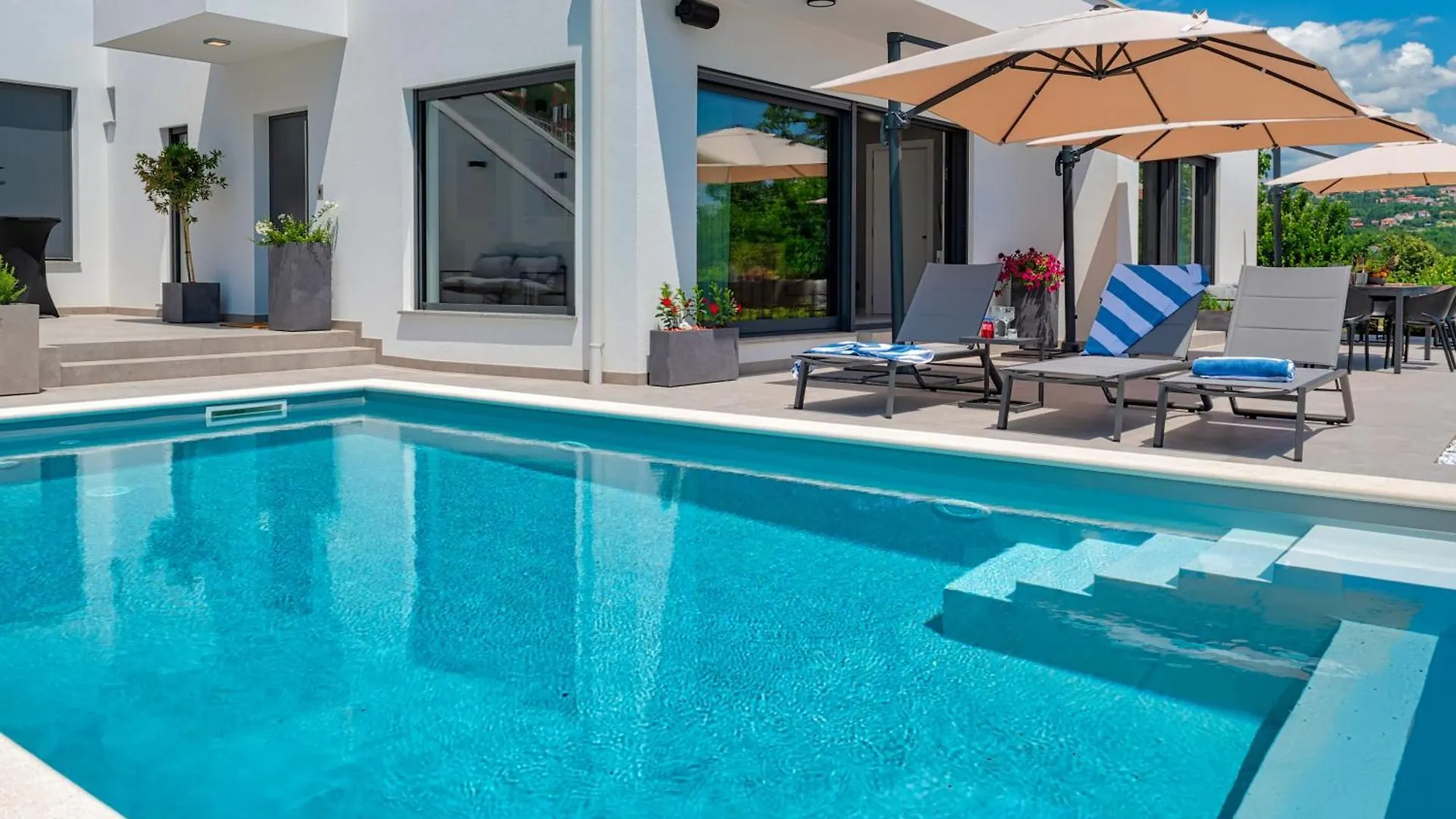 Casa Marta With Pool And Sea View Villa Opatija