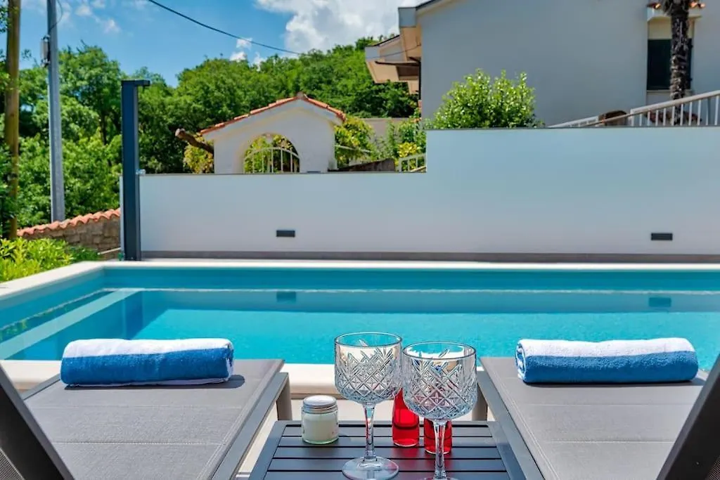 Casa Marta With Pool And Sea View Villa Opatija